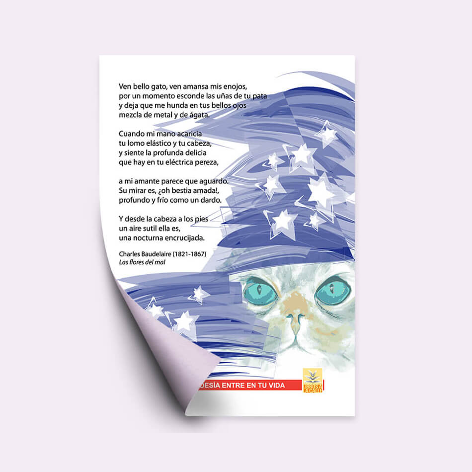 Ilustración para poemas de Baudelaire