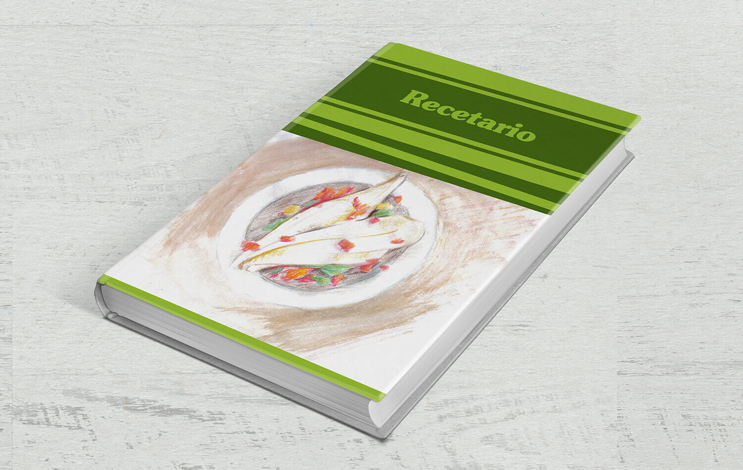 Diseño Portada Recetario