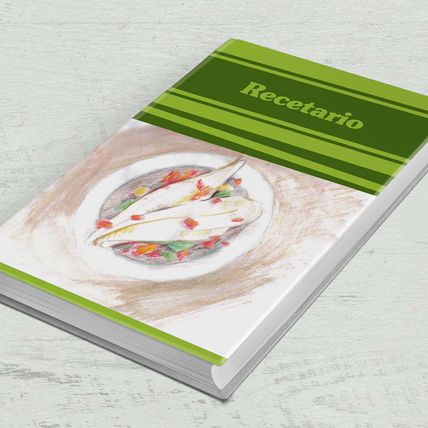 Maquetación de libro de recetas